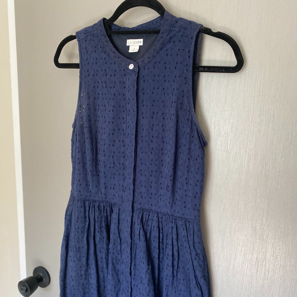J. Crew Eyelet Dress
